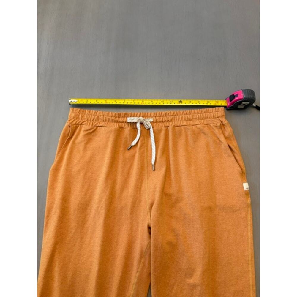 Vuori Performance Jogger Women's L Flax Heather Mustard Athleisure Sweatpants - Picture 10 of 13
